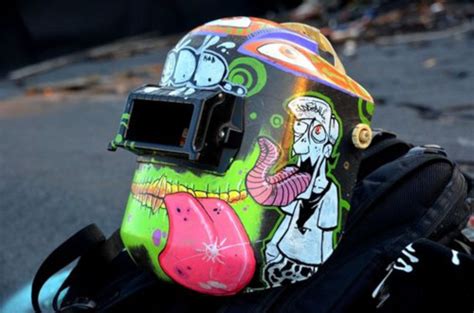 20 Impressive Welding Helmet Makeovers - Water Welders