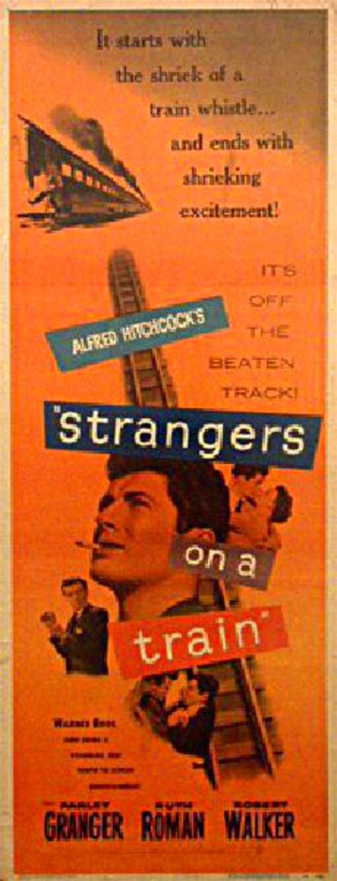 Strangers on a Train 1951 U.S. Insert Poster - Posteritati Movie Poster ...