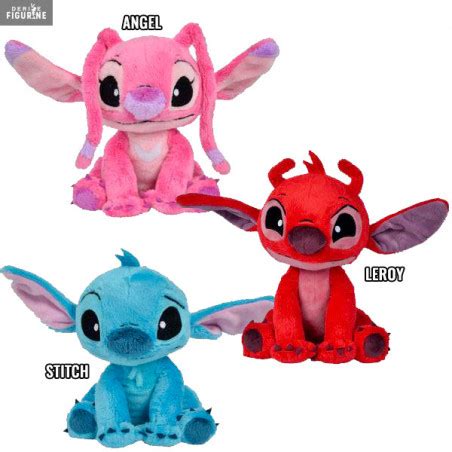 Stitch, Angel or Leroy plush - Disney, Lilo & Stitch - Simba