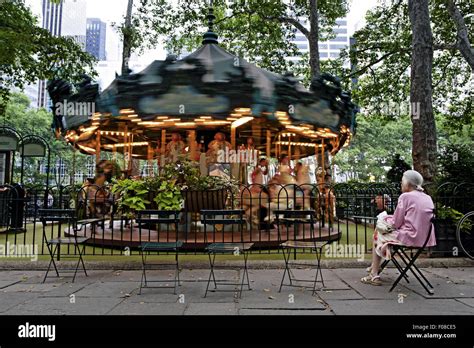 Bryant park carousel hi-res stock photography and images - Alamy