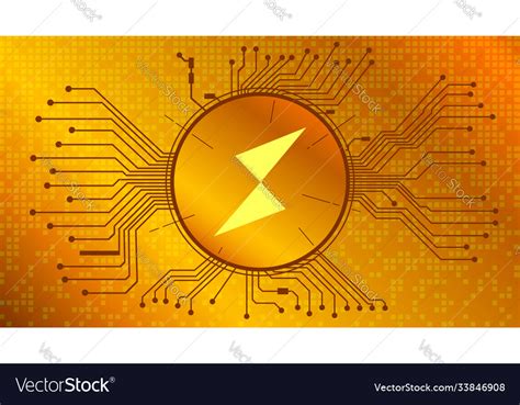 Thorchain rune cryptocurrency token symbol defi Vector Image