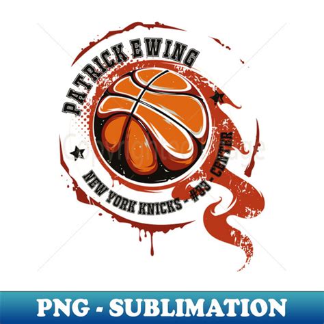 Basketball Legends - Patrick Ewing - Exclusive PNG Transpare - Inspire Uplift