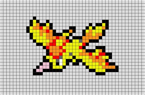 Pokemon Moltres Pixel Art – BRIK