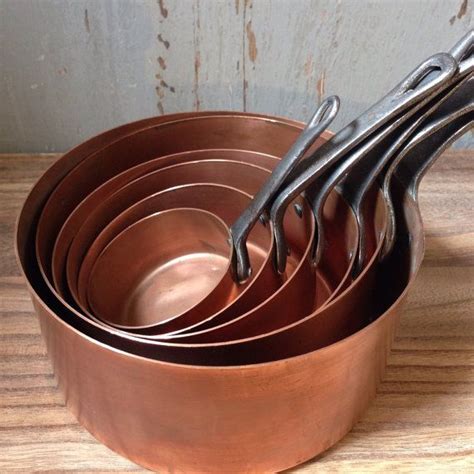 Home & Living Cookware Antique French Copper Pots etna.com.pe