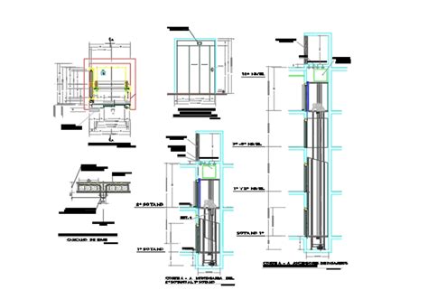 Man Lift Cad Block