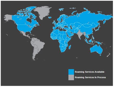 Thuraya Coverage Map