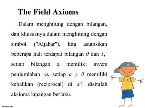 The field axioms fixed