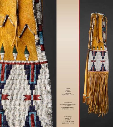 Native american beadwork, North american tribes, Cheyenne arapaho