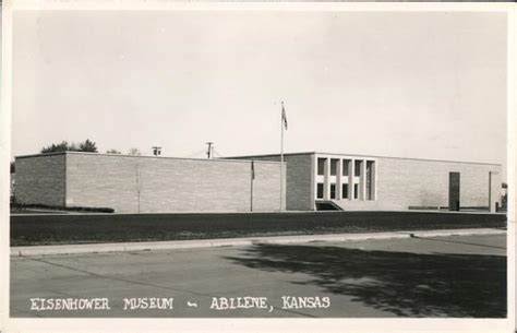 Eisenhower Museum Abilene, KS Postcard