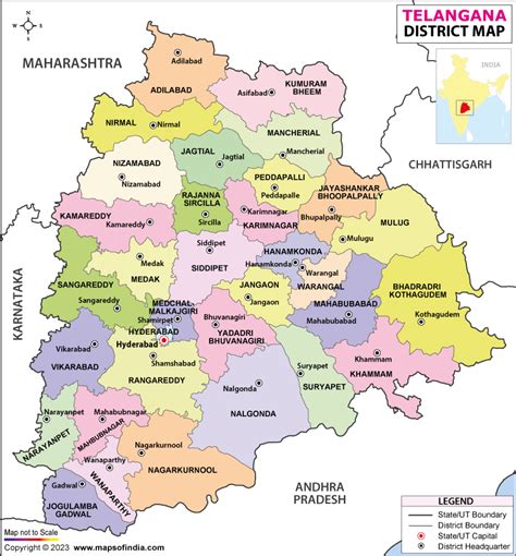 Map Of Telangana State Map Telangana Geography Map - vrogue.co