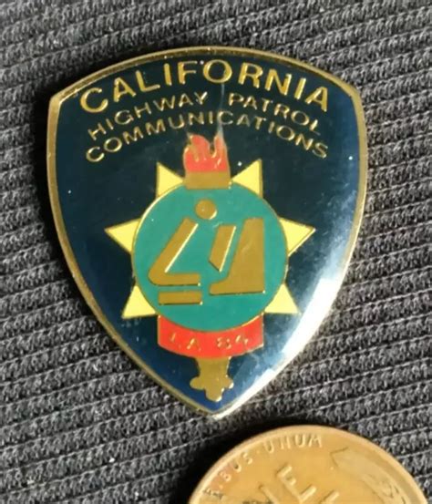 LOS ANGELES 1984 Olympics California Highway Patrol Communications Pin by HAL MF $6.99 - PicClick