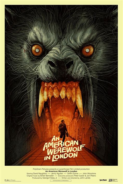 An American Werewolf in London Receiving Limited Edition Posters from Vice Press and Gabz