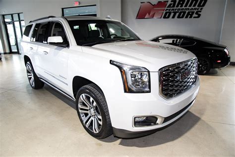 Used 2018 GMC Yukon Denali For Sale ($57,900) | Marino Performance Motors Stock #350437