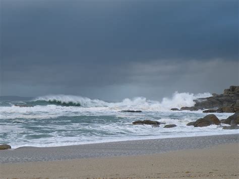 Free Images : beach, sea, coast, sand, ocean, horizon, cloud, cloudy ...