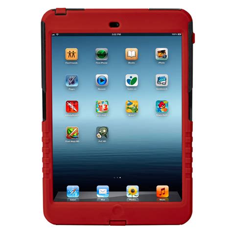 Targus SafePort® Case Rugged for iPad mini - Red THD04703US