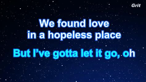 Rihanna - We Found Love Lyrics - YouTube