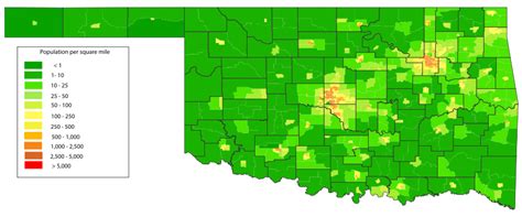 File:2010populationdensityoklahoma.svg Oklahoma, Filing, Wikipedia, Bar Chart, History, Density ...