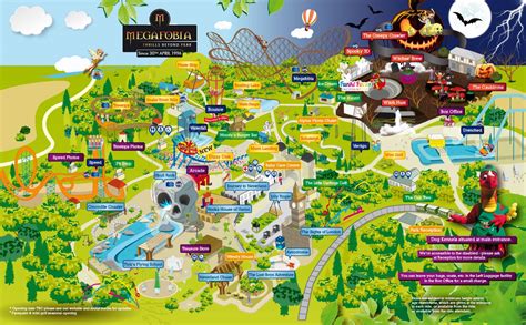 Our 2019 Park Map :) - Oakwood Theme Park