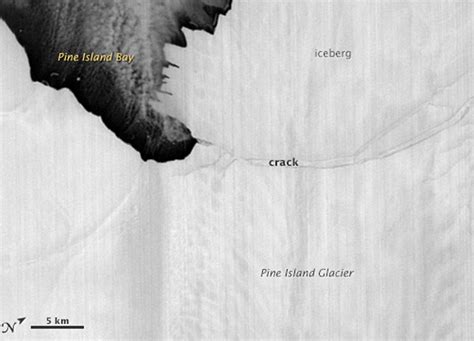 New Ice Island in Antarctica - SpaceRef