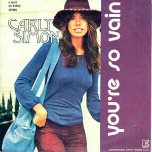 Carly Simon – You're So Vain (1973, Vinyl) - Discogs