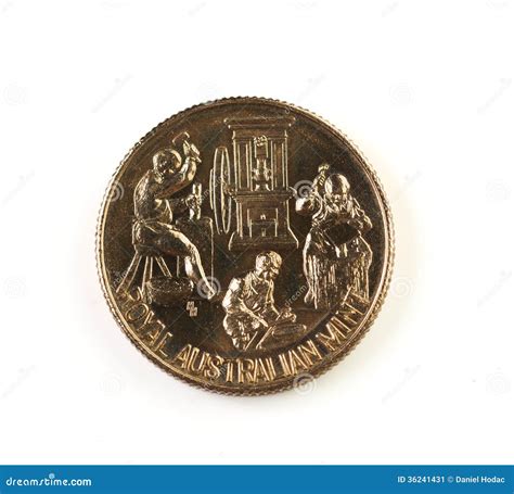 Royal Australian Mint coin stock image. Image of finance - 36241431