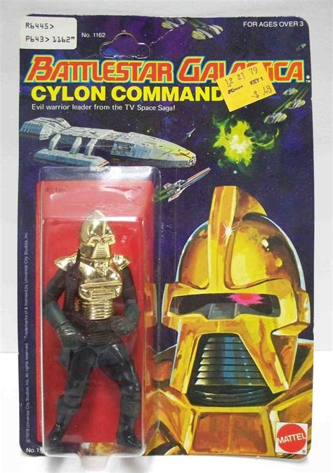 Vintage Battlestar Galactica Cylon Commander Figure