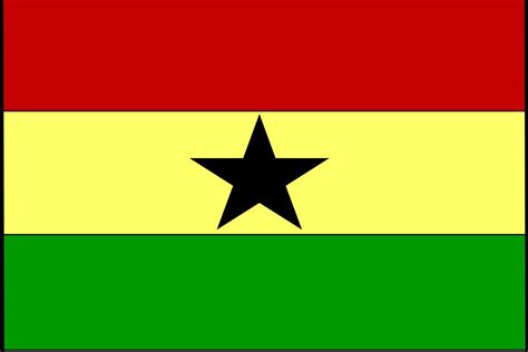 The Black Star Ghana Flag | Ghana flag, Black star, Rasta