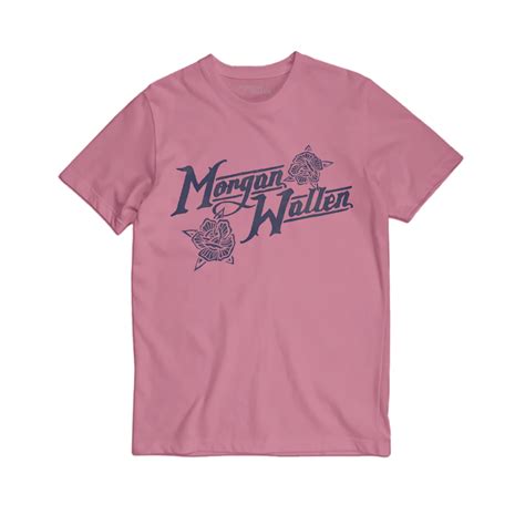 Morgan Wallen Pink Floral T-Shirt - Morgan Wallen