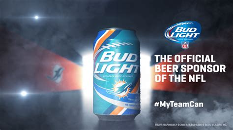 Bud Light Launches New NFL Team-Specific Cans Campaign