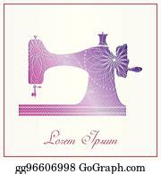 8 Background With Sewing Machine Gradient Vector Clip Art | Royalty Free - GoGraph