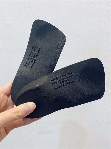 Custom-made 3D-Printed Insoles (orthotics) - Mustard Seed Podiatry