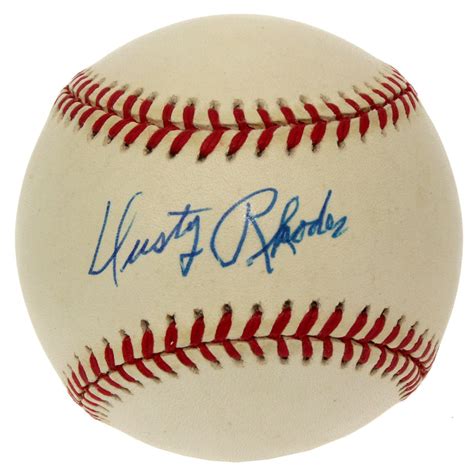 Dusty Rhodes Autographed Rawlings Official Major League Baseball - PSA ...