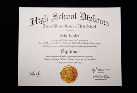 Superior Fake High School Diploma. | Graduation certificate template, School certificates, Fake ...