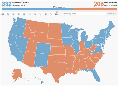 US Presidential Election Results, Historical Elections, Election Maps ...