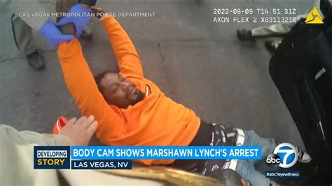 Marshawn Lynch DUI arrest bodycam footage released | ABC7 - YouTube