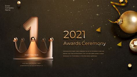 Award Ceremony Powerpoint Template : Luxury Corporate Annual Meeting Award Ceremony Ppt Template ...