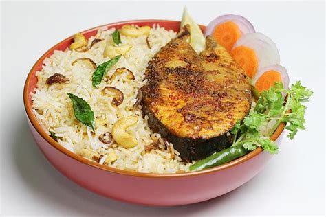 Fish rice recipe on tawa in Indian style - Swasthi's Recipes