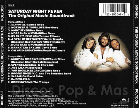 Discos Pop & Mas: Saturday Night Fever (Soundtrack)