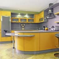 Pictures of Kitchens - Modern - Yellow Kitchens (Kitchen #9)