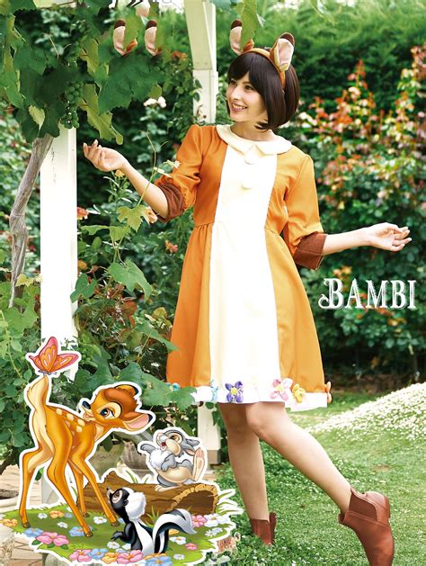 Disney's Bambi Costume - Teen/Women's STD Size - Funtober