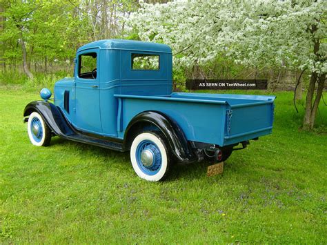 1935 Chevy 1 / 2 Ton Pick Up Truck Very Solid Older Restoration Hot Rod?