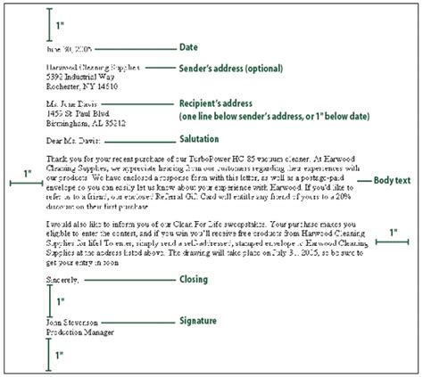 Business Letter Spacing Rules | scrumps