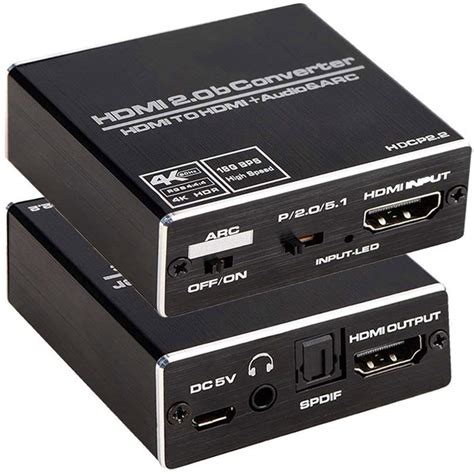 HDMI 2.0 Audio Extractor Splitter