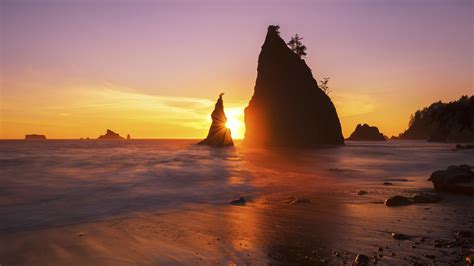 Sunset at the Ocean (Rialto Beach, Olympic peninsula, WA) | Flickr