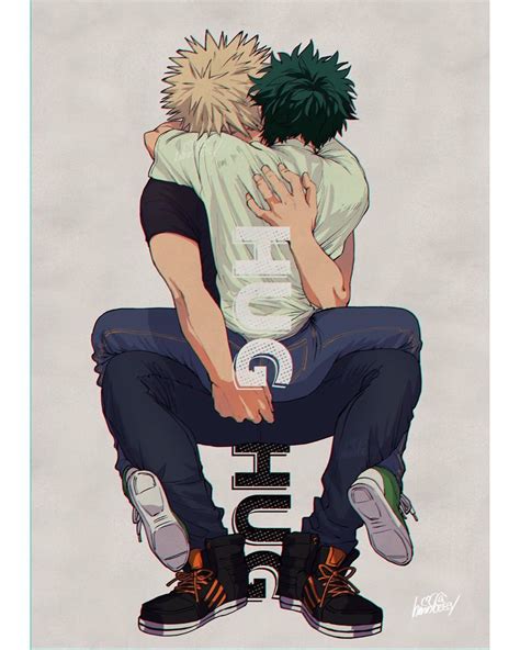 Bakudeku Kiss Fan Art | My XXX Hot Girl