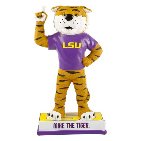 LSU Tigers NCAA Mike the Tiger Mascot Figurine