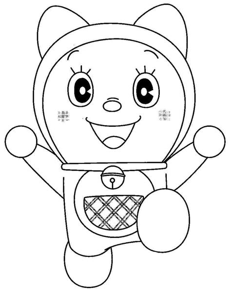 Coloring Sheets Cartoon Doraemon Gian Printable Free For Boys & Girls #37751. | Cute cartoon ...