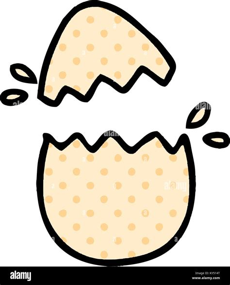 hatching egg cartoon Stock Vector Image & Art - Alamy