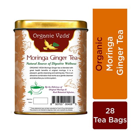 Ginger Tea bags organic buy at Organicveda Malaysia