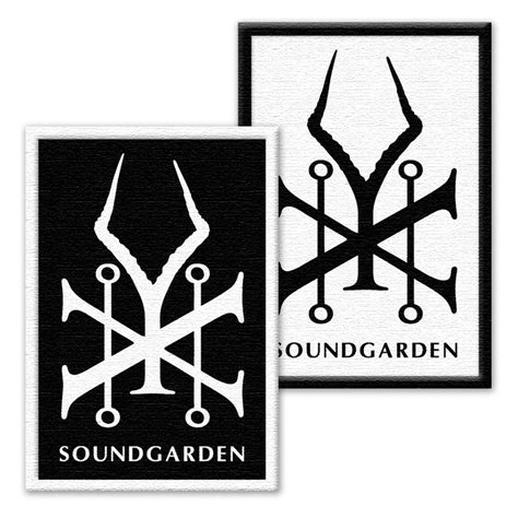 Soundgarden Logo Patches